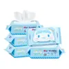 Papel Toalha Úmido Sanrio Xinxiangyin 80 Borrifadas para Limpeza de Nádegas e Partes Íntimas, Lenços Sanitários para Uso Doméstico, Atacado
