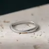 Anillos Lisos Irregulares de Estilo Europeo y Americano Más Vendidos, Joyería de Personalidad Moderna y Genial para Apilar, Múltiples Estilos de Uso