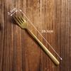 Palillos Cuchara Tenedor Cuchillo Tenedor Cuchara de Acero Inoxidable 304 Retro Juego de Cubiertos para Comida Occidental Palillos Dorados Viejos Tenedor Cuchara Cuchillo
