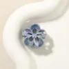 Pinza Pequeña para el Cabello con Flor Brillante de 2.5 cm Transfronteriza en Colores Morandi, Accesorio para el Lado del Cabello, Pasador, Pinza para el Cabello, Adorno para el Cabello