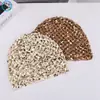 Chapéu Slouchy Respirável com Lantejoulas Decoradas Vazadas Estilo Primavera e Outono 2026 Headwrap Estiloso para Rua ao Ar Livre Chapéu de Proteção Solar