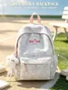 Mochila Dupla de Ombro Casual de Alto Valor para Alunos do Ensino Fundamental I e II Leve Descompressão Mochila Escolar Simples Desenho Animado Mochila de Viagem para o Dia a Dia