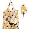 Bolsa de Compras Plegable de Poliéster para Comercio Exterior Transfronterizo Bolsa Tote Tipo Chaleco para Compras en Supermercado Bolsa de Regalo Promocional