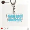Chaveiro Acessórios de Letras Mayday Pequeno Presente Bolsa de Cabelo Melhor Amiga Acrílico Desenho Animado Decoração Presente para Estudante