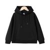 Sudaderas al por mayor para niños y niñas, Sudaderas de algodón puro, Con capucha de color liso, Marca de moda para niños pequeños, Forradas de forro polar y engrosadas, Uniformes para clases escolares