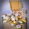 Velas Aromáticas de Cera de Soja com Flores Secas Transfronteiriças? Lembrancinhas de Casamento, Presentes de Aniversário, Incenso de Rosa com Aroma Floral