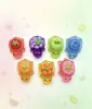 Mini tortuga de resina que brilla en la oscuridad, accesorio DIY, adorno de micro paisajismo con forma de fruta, surtido de bolsas sorpresa de moda.