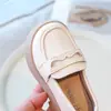 Mocasines para niñas, nueva colección primavera/otoño 2026, zapatos de vestir estilo JK, estilo británico, adecuados para actividades escolares, zapatos de cuero negros para niños