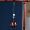 Sándalo Sándalo Verde Palo de Rosa Tallado Dibujo Animado Estrella Cadena Colgante para Teléfono Móvil Colgante Decorativo para Bolso