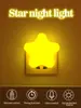 Vida Colorida 211 Luz de Noche Estrella Pequeña Lactancia de Bebé Protección Ocular Dormitorio Compañero de Sueño Luz Control Remoto Luz Suave Lámpara de Mesita de Noche