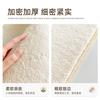 Alfombra de Piso Floral para Baño Suave Felpa Imitación Cachemir Alfombra Doméstica para Inodoro Absorbente Felpudo para Puerta Resistente al Desgaste para Baño