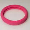 2026 Novo Elástico de Borracha Espesso e de Alta Elasticidade para Prender Cabelo de Mulheres, Corda de Cabelo com Argola de Toalha de Nylon para Rabos de Cavalo Altos, Acessório de Cabelo