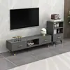 Móvel de TV moderno simples Armário de TV nórdico para sala de estar apartamento pequeno conjunto de mesa de centro e móvel de TV móveis simples Móvel de TV