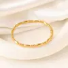 Nuevo Pulsera de Acero de Titanio de Amazon con Textura Patrón, Diseño de Tres Bolas, Acero Inoxidable 18K, Pulsera de Moda de Nicho
