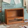 Elevador de Monitor tipo Cajón Madera Retro Escritorio Multifuncional Computadora Completa HN37ZZ1 Gabinete de Oficina