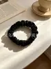 Lindos Coleteros de Satén con Perlas y Pedrería, Accesorios para el Cabello Estilo Coreano, Suministro Directo desde la Fábrica Fuente