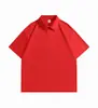 Camisa polo de algodón puro marca Koala de 240 g, manga corta, unisex, corte holgado, con cuello camisero, casual, versátil y transpirable