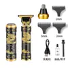 Cortapelos Multifuncional Tres en Uno Modelo Nuevo Transfronterizo Recortadora Eléctrica para Cabello Afeitadora para Hombre Rasuradora de Cabeza de Aceite Recortadora de Nariz para Esculpir