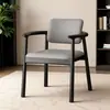 Silla con Reposabrazos Minimalista Moderna, Silla con Respaldo Estilo Nórdico, Silla de Reunión para Balcón, Silla de Té para Ocio, Silla de Anfitrión, Silla Individual