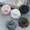 Estilo Fragrante Vintage Camélia Flor de Tecido Estereoscópica Acessórios Diy Corsage Acessórios de Cabelo Acessórios de Flor para Vestuário