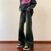 Jeans Masculino 2025 Outono Gradiente Lavado Velhos Filhotes Bonitos Calças High Street Soltas Retas Calças Casuais
