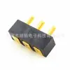 3p Montaje Lateral Pogopín Pasador de Resorte Espaciado 2.5 Altura 2.7 Chapado en Oro Dedal Conector Sonda PG-2-304