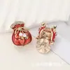 Alfinetes de Gola para Roupas de Alta Qualidade Estilo Coreano, Acessórios, Broche de Rosa Elegante Mais Vendido da Nova Moda