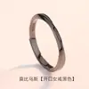 Anel Mobius Par de Anéis Prata Esterlina Par de Moda Personalizado Tendência Presente para Homens e Mulheres Anel Commemorativo de Luxo Leve