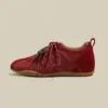 Zapatos Deportivos Casuales Retro de Verano 2026 para Mujer, Ligeros, Transpirables, de Seda Helada, para Ballet, Aumentadores de Altura, para Entrenamiento Alemán