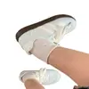 Elegantes zapatillas de entrenamiento bajas alemanas para mujer, nueva colección de otoño 2026, zapatillas blancas transpirables, zapatos blancos casuales versátiles, modernos