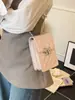 Bolsos para Teléfono Móvil de Moda de Este Año para Mujer 2026 Nueva Moda Bolso de Hombro con Cadena Acolchado Versátil Cruzado Bolso Cuadrado Pequeño