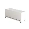 Macetero de Acero Inoxidable para Exteriores, Soporte de Flores de Hierro Forjado, Maceta de Pie Estilo Minimalista Moderno Específica para Balcón para Flores de Jardín