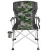 Silla de Pesca Plegable Personalizada con Estampado Europeo y Americano, Silla de Playa Portátil, Silla Plegable de Camping y Picnic con Reposabrazos