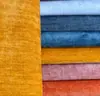 Tela de chenilla para sofá, Tela gruesa de color sólido, Funda de terciopelo para sofá, Tela para cojines, Venta al por mayor de fabricante en stock