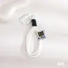 Estilo Minimalista Feito à Mão Corda Trançada Bloqueio de Cores Cordão Chaveiro Capa de Celular Alça de Mão Portátil DIY Acessório Tendência de Nicho
