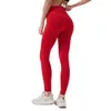 Calça de Yoga Cintura Alta com Sensação de Segunda Pele, Levanta Bumbum, Calça Fitness Escovada para Mulheres, Estilo Europeu e Americano, Bumbum de Pêssego, Emagrecimento, Calça Esportiva Justa