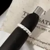 Moda Minimalista Estilo Coreano Versátil para Ir ao Trabalho Uso Diário Coleção de Anéis de Zircônia de Alta Qualidade Nicho Luxo Leve Elegante Joia de Mão para Mulheres