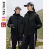 [Tienda Oficial Feeltime] Nuevas Chaquetas Tres en Uno 2025 para Hombres y Mujeres, Chaquetas de Montañismo Repelentes al Agua y al Viento
