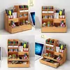 Caja de Almacenamiento de Documentos de Oficina del Fabricante Gran Capacidad Nórdica Creativa de Moda Estante de Almacenamiento con Compartimentos para Portalápices de Escritorio