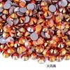Não. 30 fundo plano diamante de vidro strass diy jóias de unhas redondas de cristal pedra caso do telefone móvel boneca vara broca cerca de 6,5 milímetros