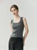 Otoño 2026 Nuevo Estilo Camisola de Cachemir 100% Puro Suave con Cuello en U para Mujer, Capa Base, Adelgazante, Ropa Interior de Punto