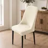 Funda de Silla Curva con Forma de Hoja Nueva 2026, Funda de Silla Elástica Simple de Media Cubierta, Universal para Todas las Estaciones, Funda Anti-Arañazos de Gato para Silla de Comedor