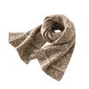 Suéter de Cashmere 2026 Outono e Inverno Novo Estilo Feminino Color-Blocked Floral Macio Amigo da Pele Cachecol de Tricô Cachecol Quente para Pescoço Echarpe