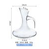 Criativo com boca chanfrada Decanter Cristal Vidro Decanter Vinho Decanter Garrafa Vinho Fermentado Garrafa Vinho Dispencer