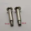 Remache de Escalón para escaleras telescópicas dado hexagonal tornillo de escalón M6 eje de doble pasador acero inoxidable soporte pedido