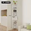 Estante de Pared Transfronterizo Multicapa Tablero Madera-Plástico Pared de División de Almacenamiento Esquina de Pared Estantería de Pared Estante Triangular de Esquina para el Hogar