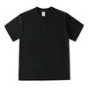 Camiseta Pesada 320g, Algodão Puro, Manga Curta, Unissex, Marca Tendência Estilo Americano, Manga Meia-Manga Jovem, Caimento Solto, Camiseta Base Cor Sólida