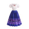 Vestido Mágico Casa Cheia Fantasia de Halloween Infantil Vestido de Princesa Vestido de Fio Bufante Fantasia de Palco Mesa Performance COS
