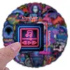 55 Piezas Serie Musical Neón Nueva Transfronteriza Pegatinas de Grafiti Maleta Taza de Agua Scooter Pegatinas Venta al por Mayor