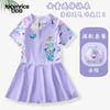 Traje de baño infantil 2024 Nuevo Elsa Princesa Secado Rápido Niñas Elsa Una Pieza Más Pantalones de Seguridad Traje de Baño Traje de Baño